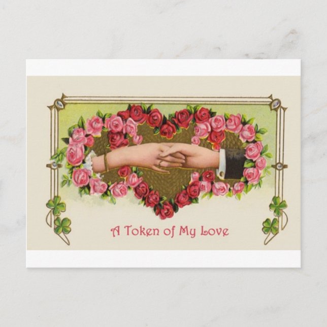 Postal Todo por amor (Anverso)