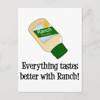 Postal Todo sabe mejor con Ranch