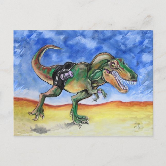 Postal Todo se trata del tiempo (Anverso)