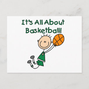 Postal Todo Sobre Camisetas y Regalos de Baloncesto