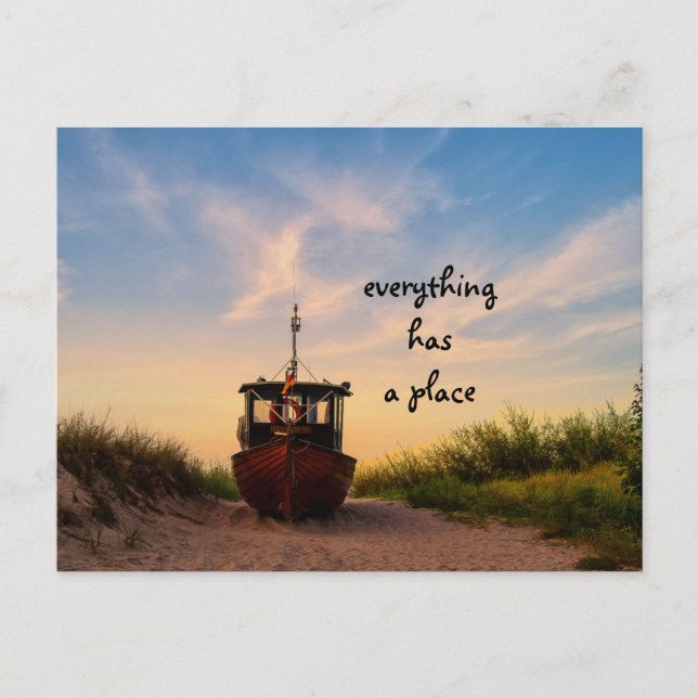 Postal Todo tiene lugar (Anverso)