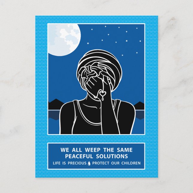 Postal Todos Lloramos La Misma Postcard 2_ (Anverso)