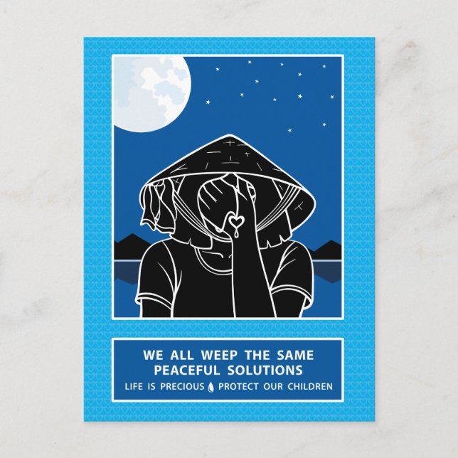 Postal Todos Lloramos La Misma Postcard 4_ (Anverso)