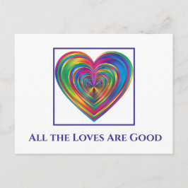 Postal Todos Los Amores Son Buenos