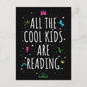 Postal Todos los niños de Guay están leyendo