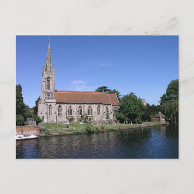 Postal Todos los santos, Marlow, Buckinghamshire (Anverso)