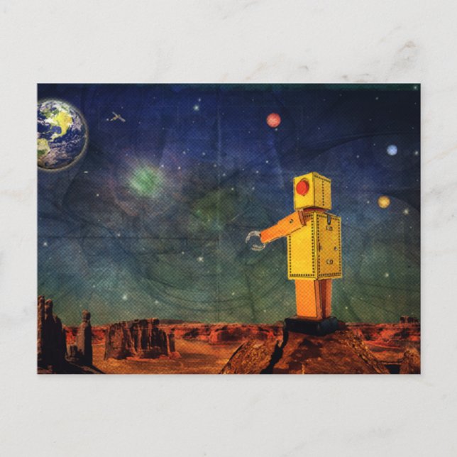 Postal Todos solos (Anverso)