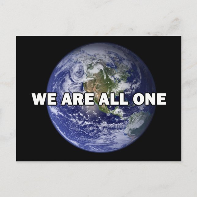 Postal Todos Somos Uno (Anverso)