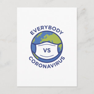 Postal Todos vs Coronavirus