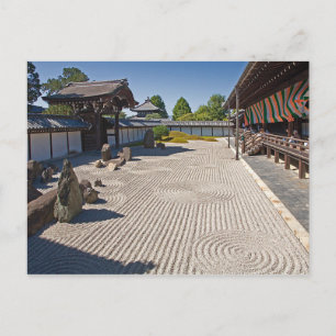 Postal Tofuku-Ji Zen Garden Kyoto, Japón