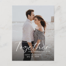 Postal Together is my Favorite Place Photo Engagement 