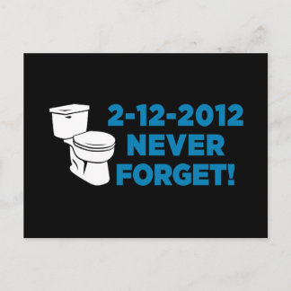 Postal Toilet Flush 2012 nunca se olvida