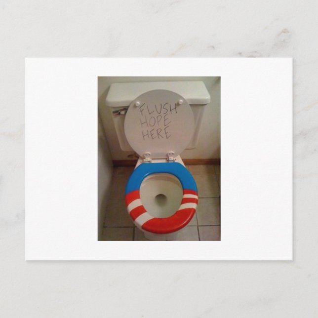 Postal Toilet Hope Flush (Anverso)