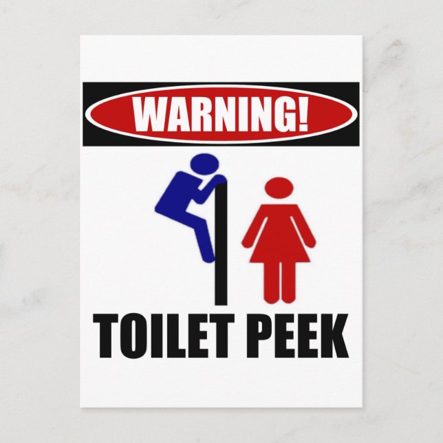 Postal Toilet Peek (Anverso)