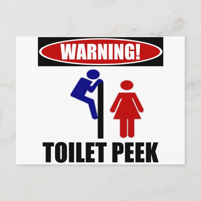 Postal Toilet Peek (Anverso)