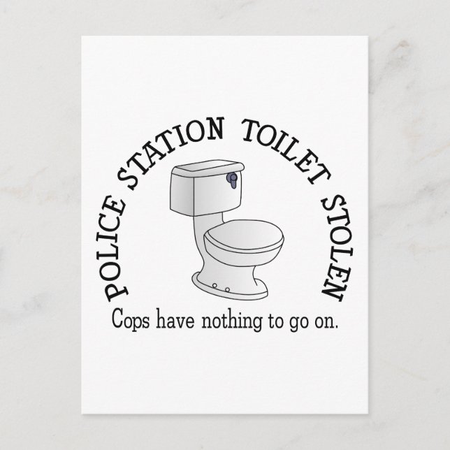 Postal Toilet Stolen (Anverso)