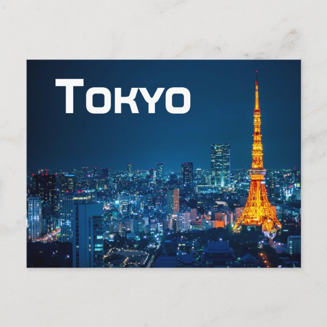 Postal Tokio (Anverso)