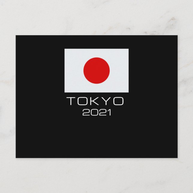 Postal Tokio 2021 (Anverso)