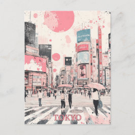 Postal Tokio Japón