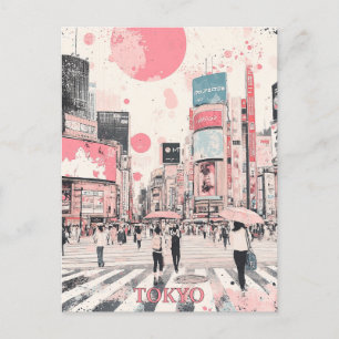 Postal Tokio Japón
