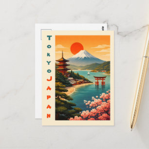Postal Tokio Japón