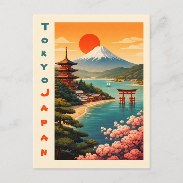 Postal Tokio Japón (Anverso)