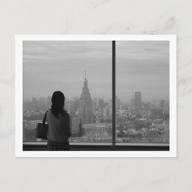 Postal Tokyo Gaze. Japón 2007. (Anverso)