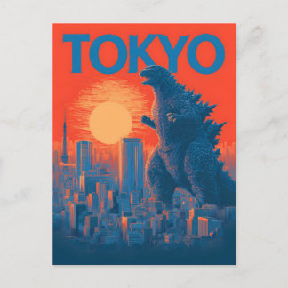 Postal Tokyo Godzilla vintage