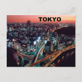 Postal Tokyo Japan Sunset (St.K.