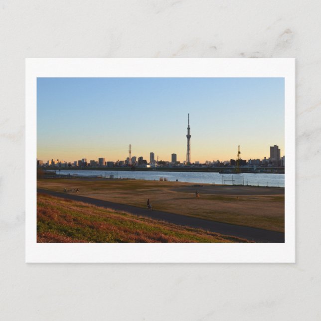 Postal Tokyo Life: Arakawa River (Anverso)