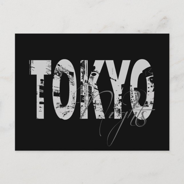 Postal Tokyo Nights (Anverso)