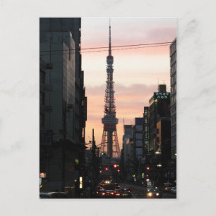 Postal Tokyo Tower Sunrise 東 京 タ ワ 日 の 出