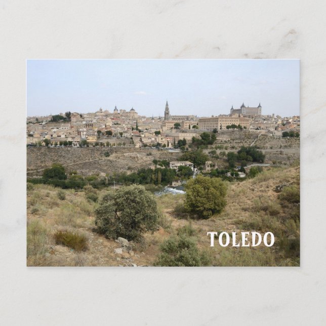 Postal Toledo, España (Anverso)