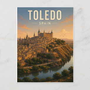 Postal Toledo España Casco Antiguo Medieval Patrimonio Vi
