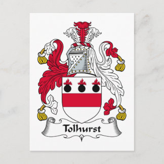 Postal Tolhurst Family Crest