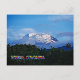 Postal Tolima Colombia Travel Post Card