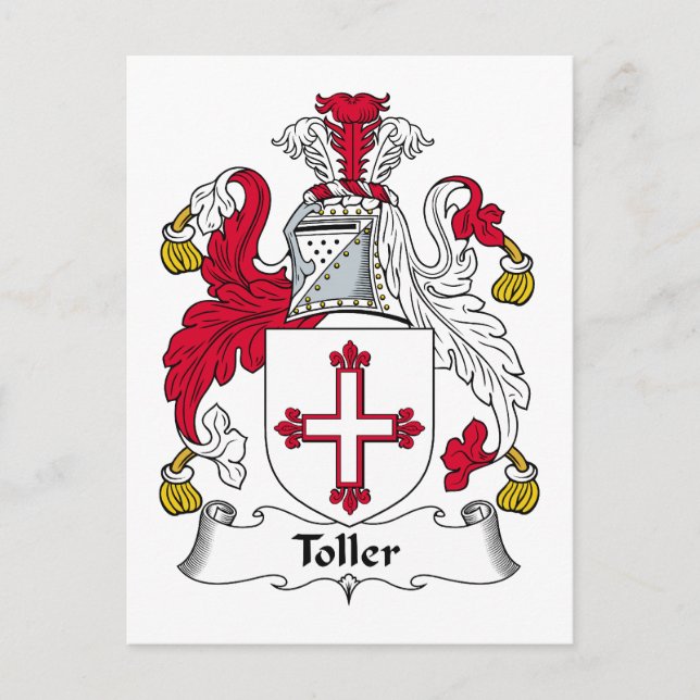 Postal Toller Family Crest (Anverso)