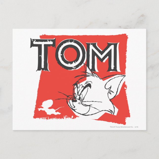 Postal Tom and Jerry Mad Cat (Anverso)