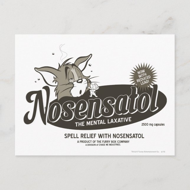 Postal Tom and Jerry Nosensatol (Anverso)
