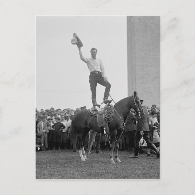 Postal Tom Mezcla Entreteniendo A Un Grupo De Chicos (Anverso)