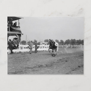 Postal Tom Mix Colecta A Un Gorra