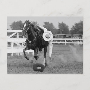 Postal Tom Mix Trick Riding