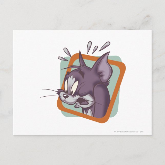 Postal Tom Scaredy Cat (Anverso)