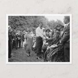 Postal Tom Se Mezcla En La Casa Blanca