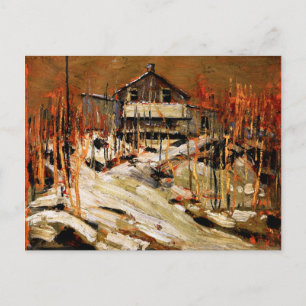 Postal Tom Thomson - El Lodge de Fraser