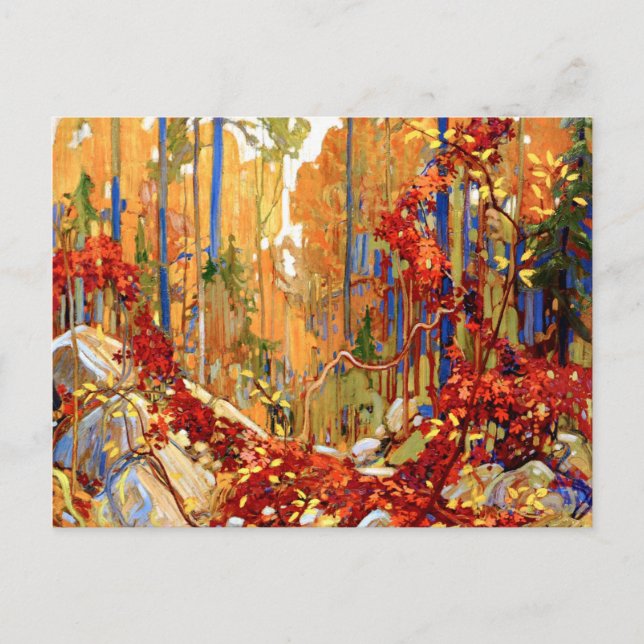 Postal Tom Thomson - Garland de otoño (Anverso)