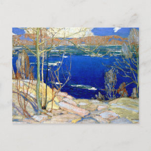 Postal Tom Thomson - Hielo de primavera