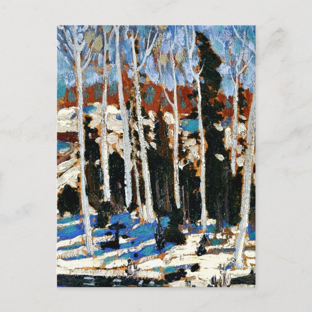 Postal Tom Thomson - Marcha (Anverso)