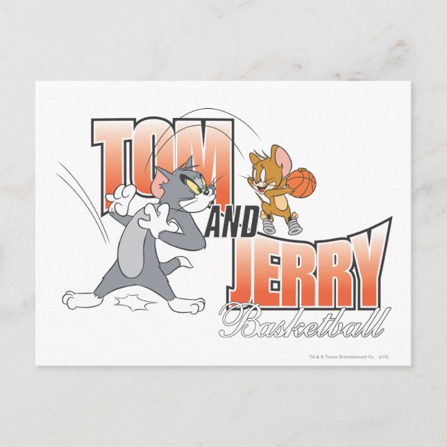 Postal Tom y Jerry Basketball 3 (Anverso)