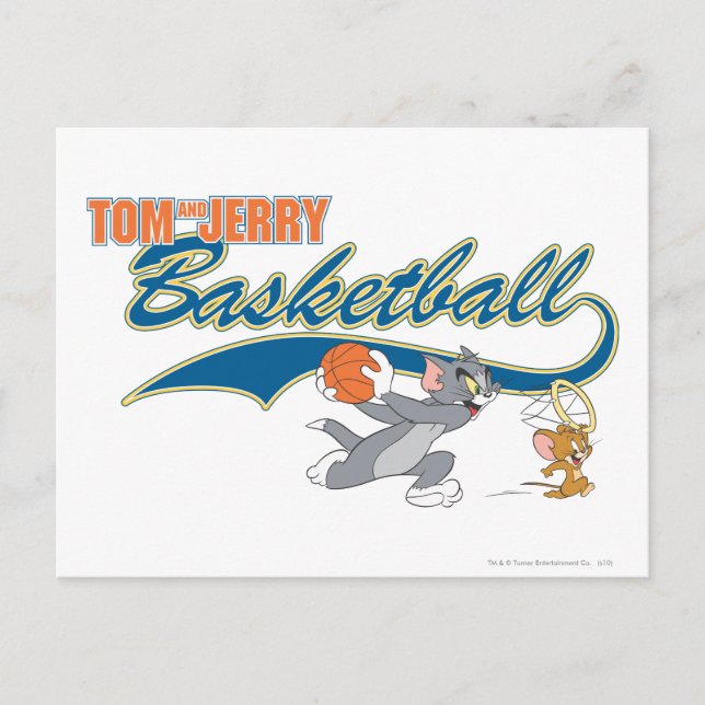 Postal Tom y Jerry Basketball 5 (Anverso)